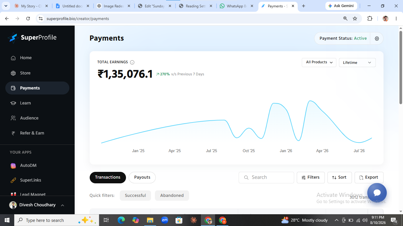 Revenue proof